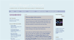 Desktop Screenshot of fibrobloggerdirectory.com